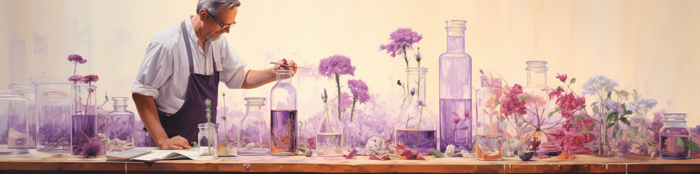 image of a doctor in a lab doing drug, clinical research