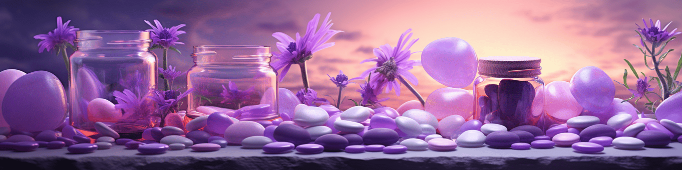 image of different drug pills on a surface