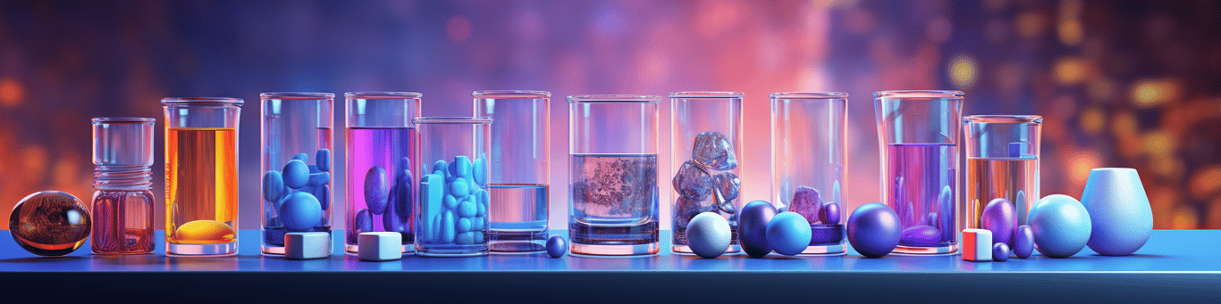 image of drug pills surrounding a glass of water symbolizing drug consumption