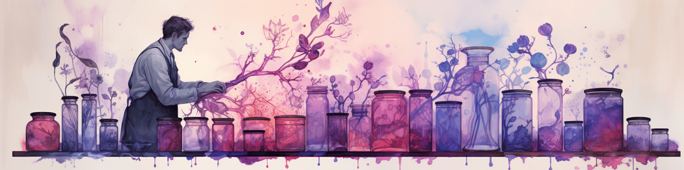 image of a doctor in a lab doing drug, clinical research