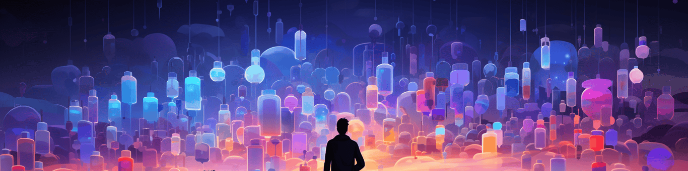 image of a doctor in a lab doing drug, clinical research