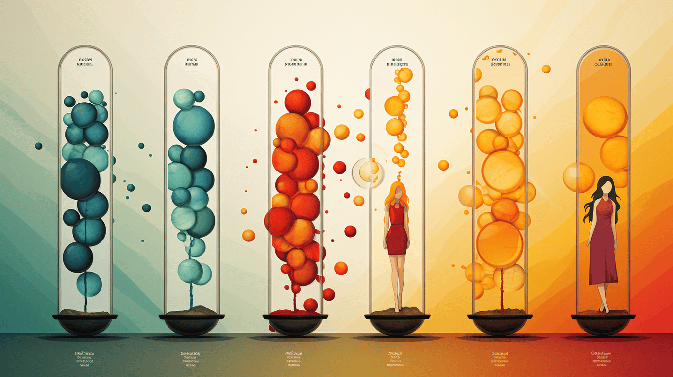 abstract image of a patient experiencing side effect