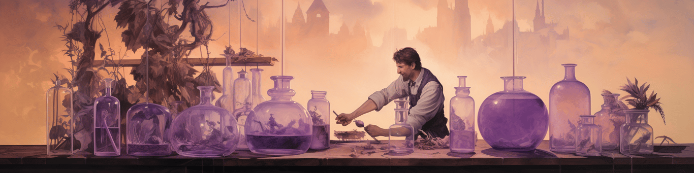 image of a doctor in a lab doing drug, clinical research