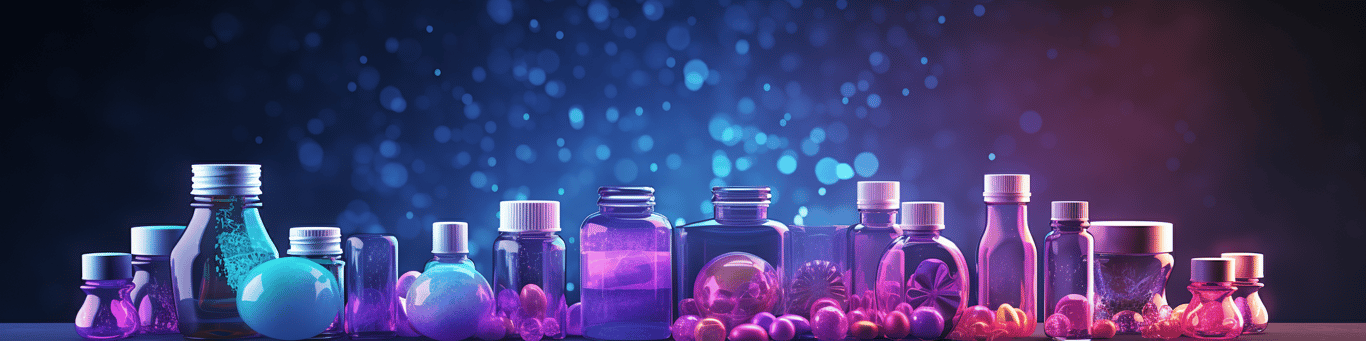 image of different drug pills on a surface