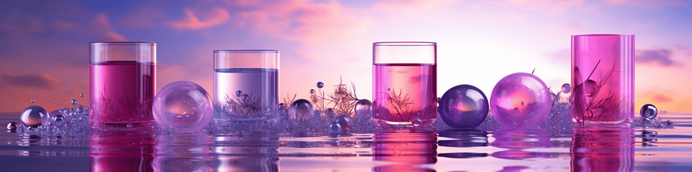 image of drug pills surrounding a glass of water symbolizing drug consumption