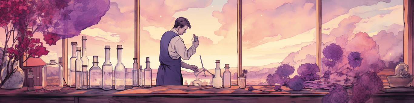 image of a doctor in a lab doing drug, clinical research