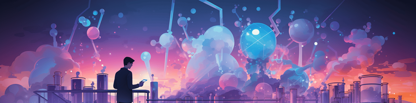 image of a doctor in a lab doing drug, clinical research