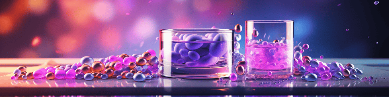 image of drug pills surrounding a glass of water symbolizing drug consumption