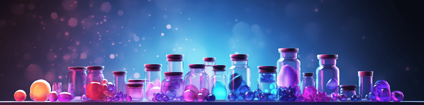 image of different drug pills on a surface