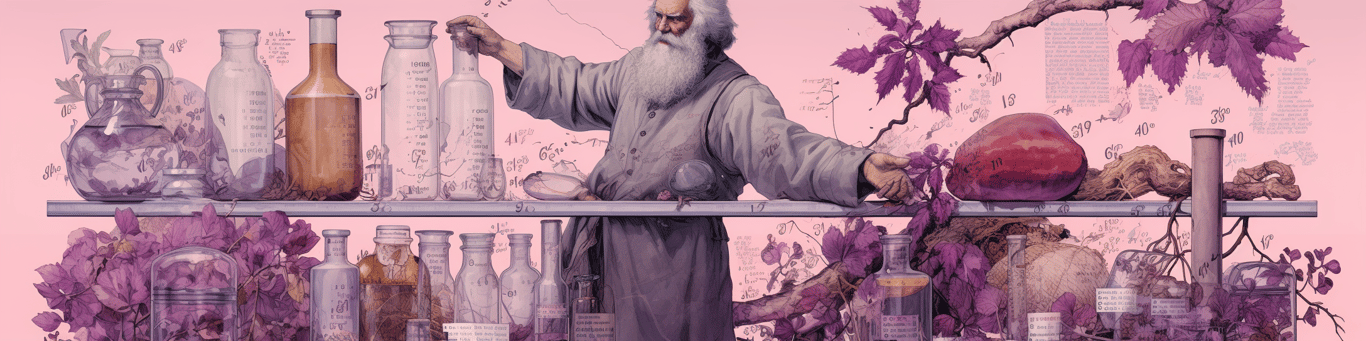 image of a doctor in a lab doing drug, clinical research