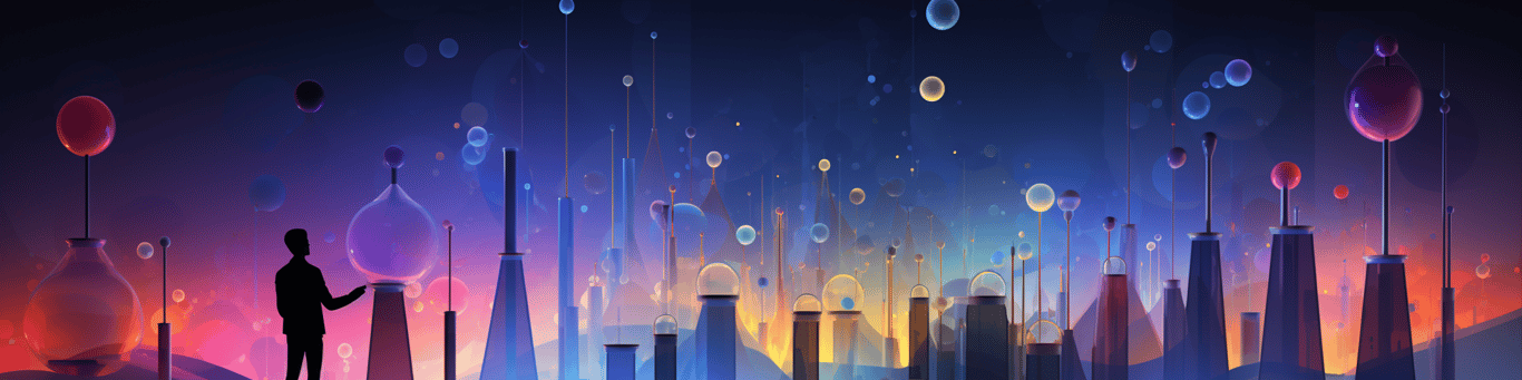 image of a doctor in a lab doing drug, clinical research