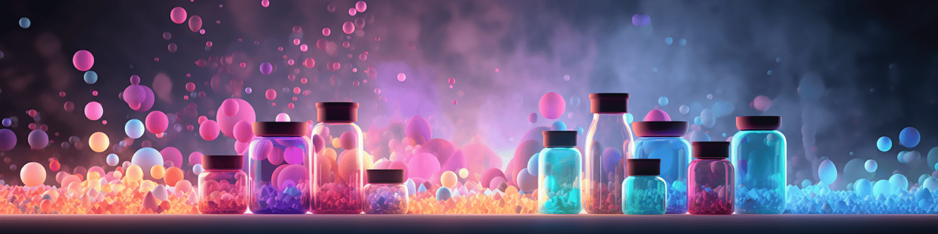 image of different drug pills on a surface