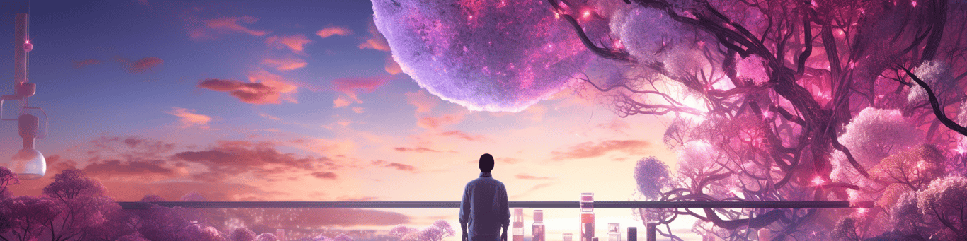 image of a doctor in a lab doing drug, clinical research