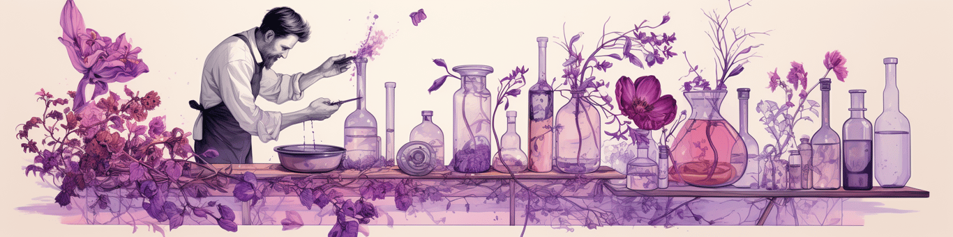 image of a doctor in a lab doing drug, clinical research