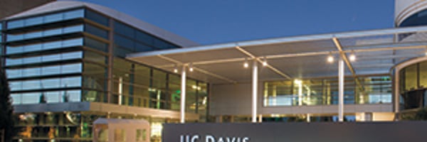Image of University of California Davis Comprehensive Cancer Center in California.