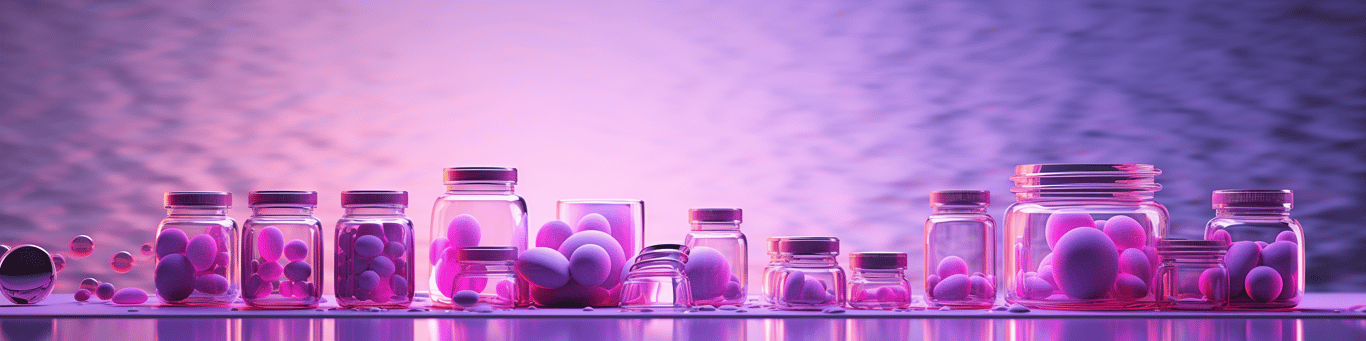 image of different drug pills on a surface