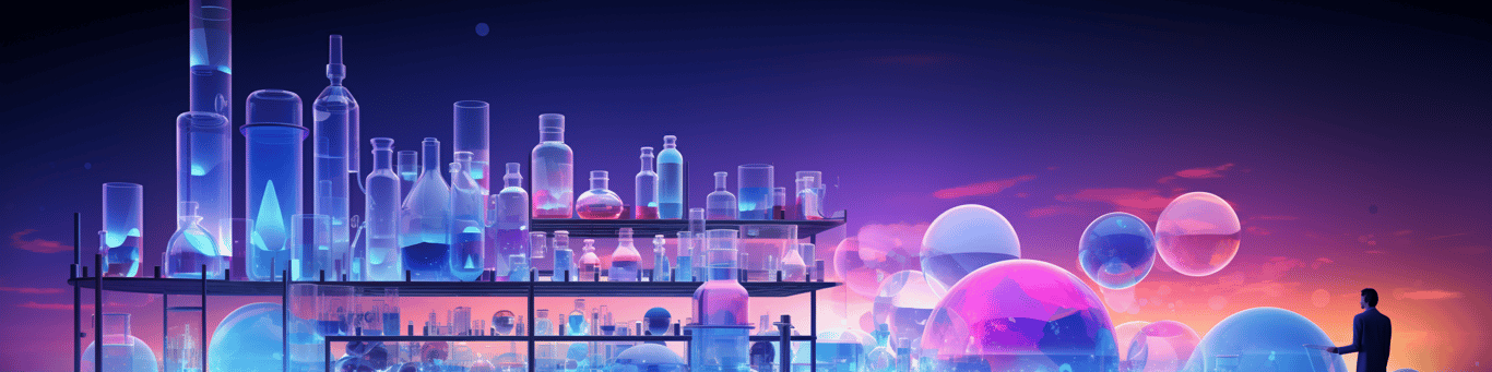 image of a doctor in a lab doing drug, clinical research