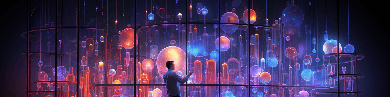 image of a doctor in a lab doing drug, clinical research