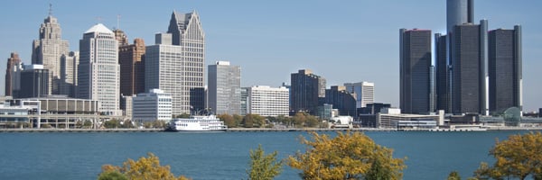 Image of Detroit in Michigan.