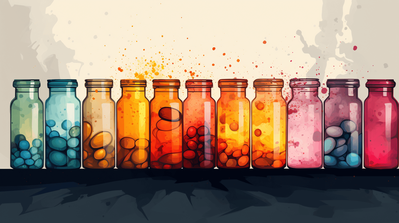 abstract image of a patient experiencing side effect