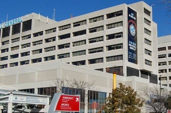 Image of The Ottawa Hospital in Ottawa, Canada.