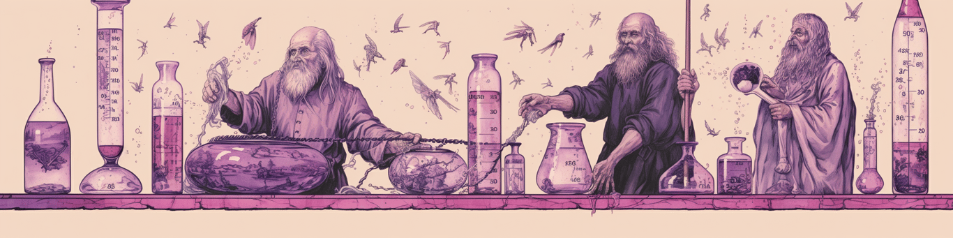 image of a doctor in a lab doing drug, clinical research