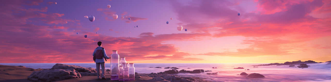 image of a doctor in a lab doing drug, clinical research