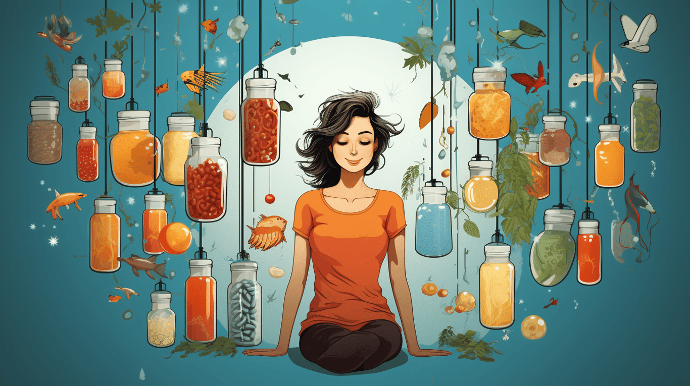 abstract image of a patient experiencing side effect