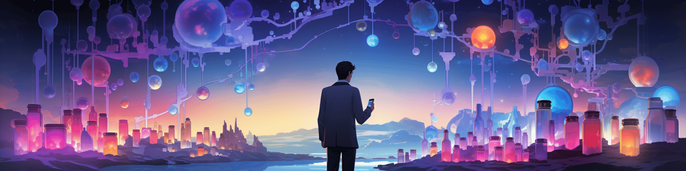 image of a doctor in a lab doing drug, clinical research