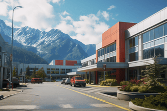 Image of Bassett Army Community Hospital in Fairbanks, United States.