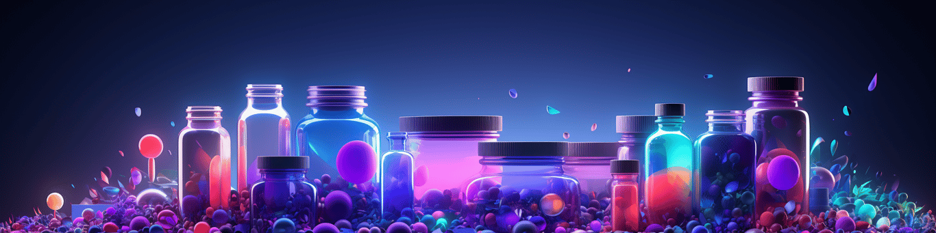 image of different drug pills on a surface