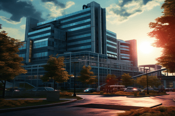 Image of Northwestern Memorial Hospital in Chicago, United States.