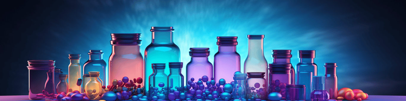 image of different drug pills on a surface