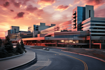 Image of Foothills Medical Centre in Calgary, Canada.