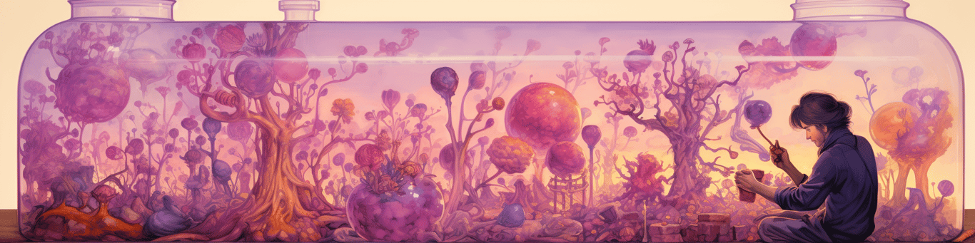 image of a doctor in a lab doing drug, clinical research