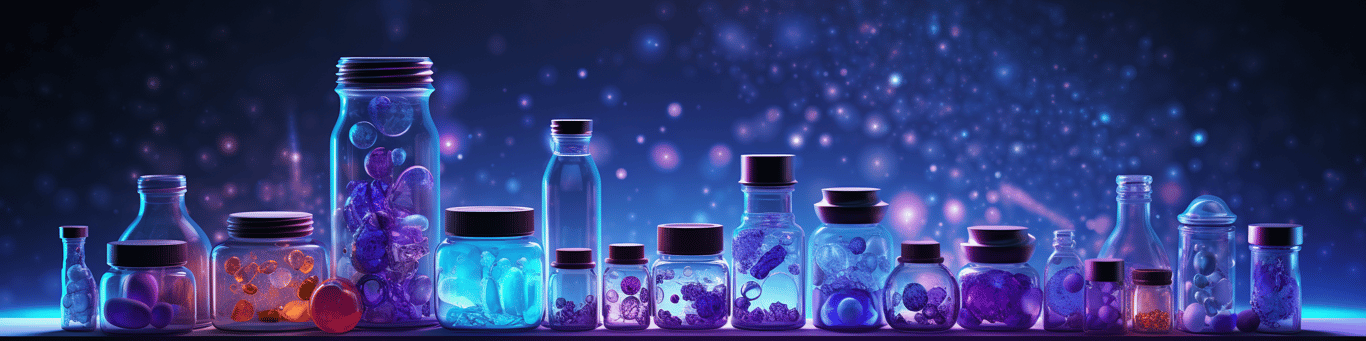 image of different drug pills on a surface