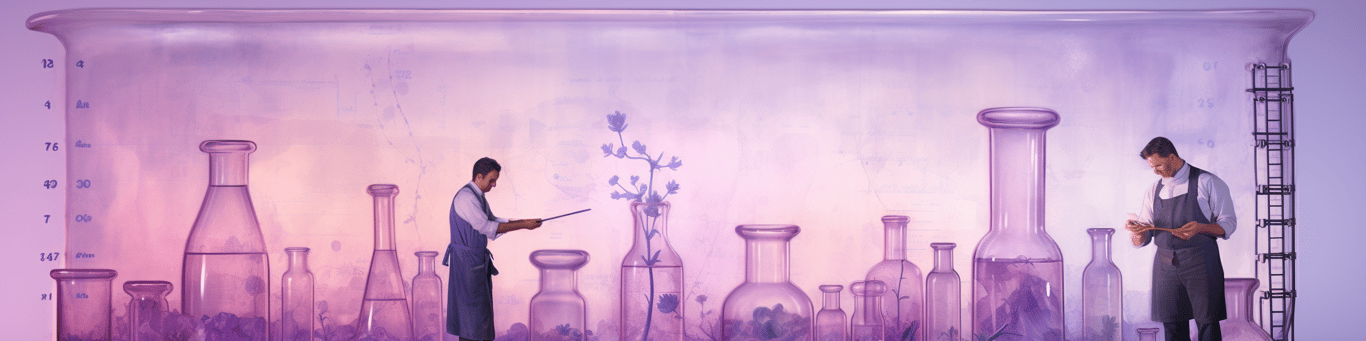 image of a doctor in a lab doing drug, clinical research