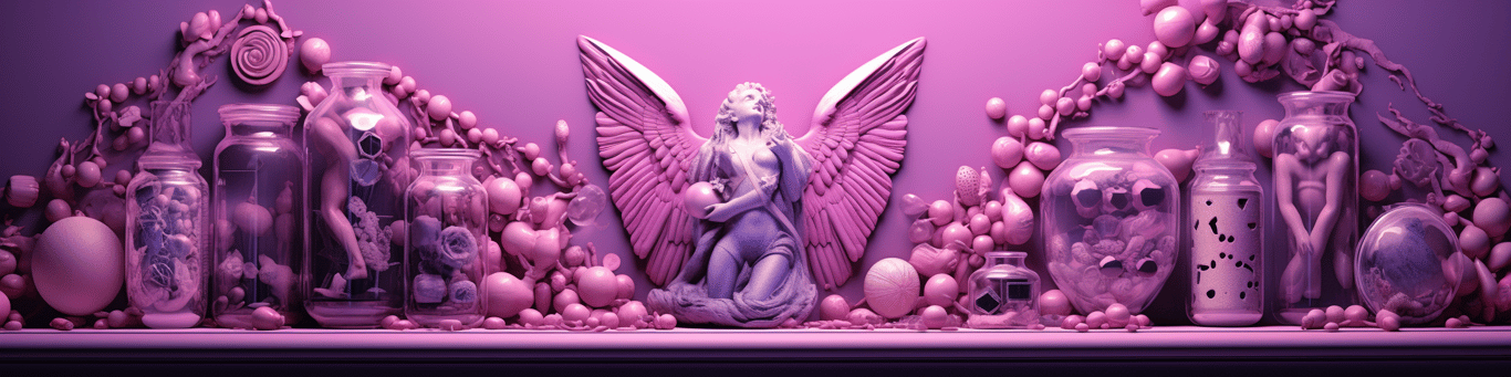 image of different drug pills on a surface