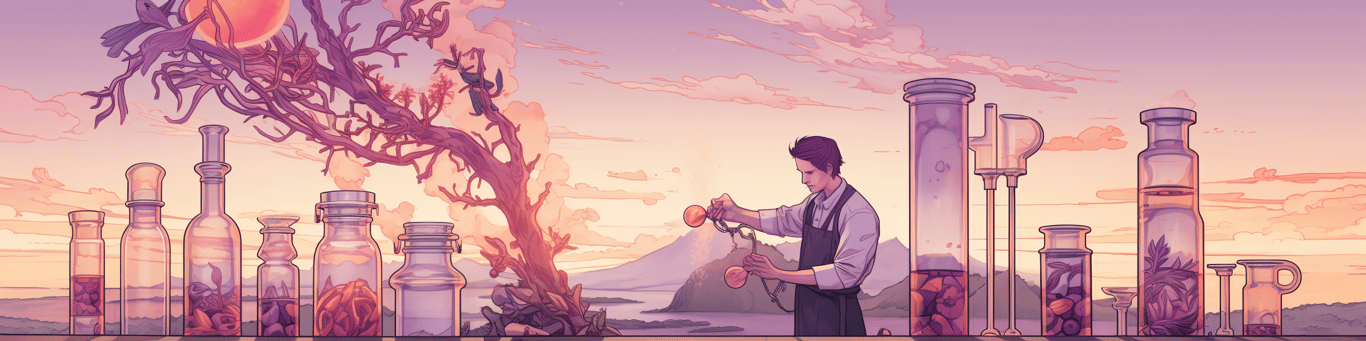 image of a doctor in a lab doing drug, clinical research