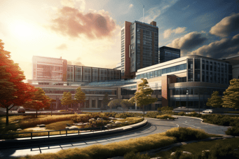 Image of Rush University Medical Center in Chicago, United States.