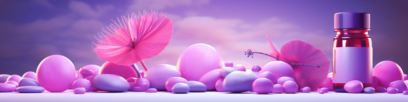 image of different drug pills on a surface