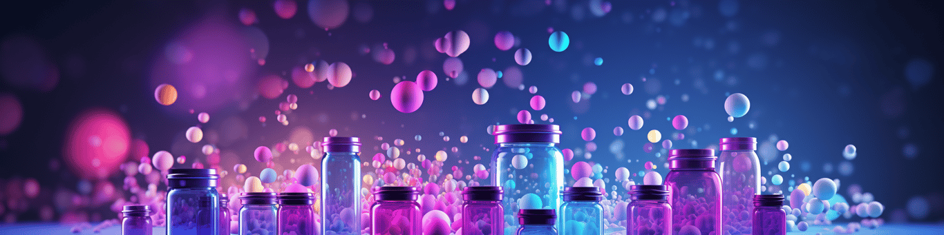 image of different drug pills on a surface