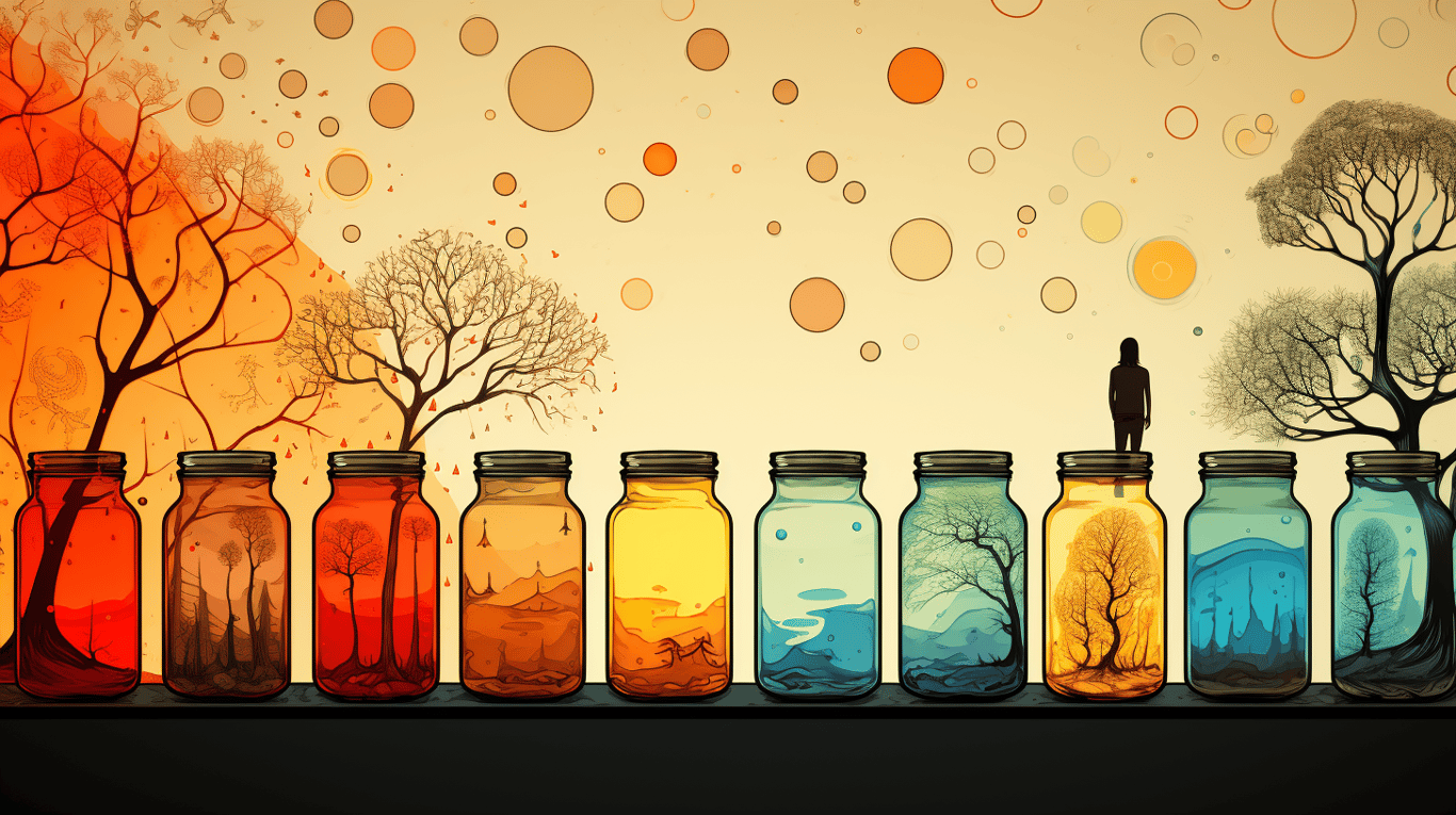 abstract image of a patient experiencing side effect