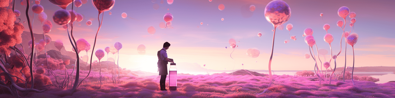 image of a doctor in a lab doing drug, clinical research