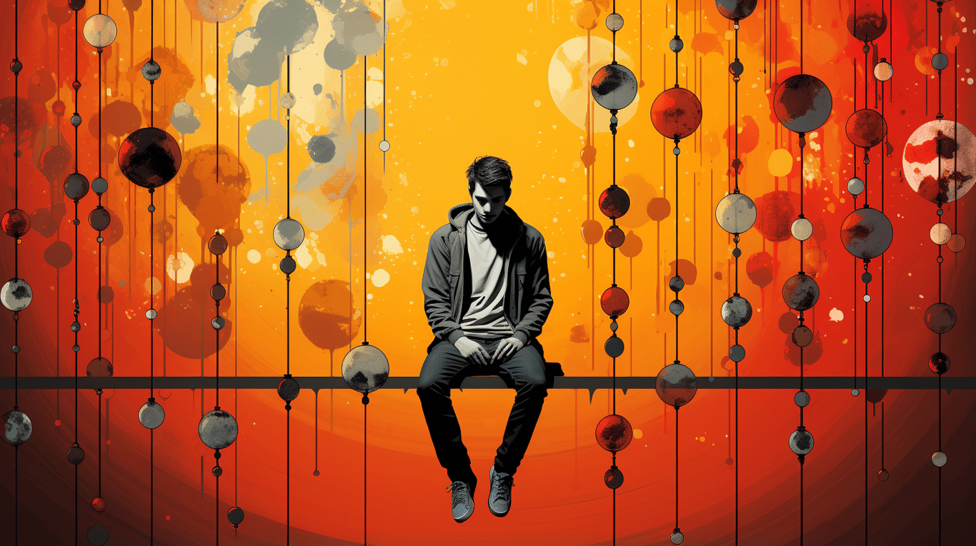 abstract image of a patient experiencing side effect