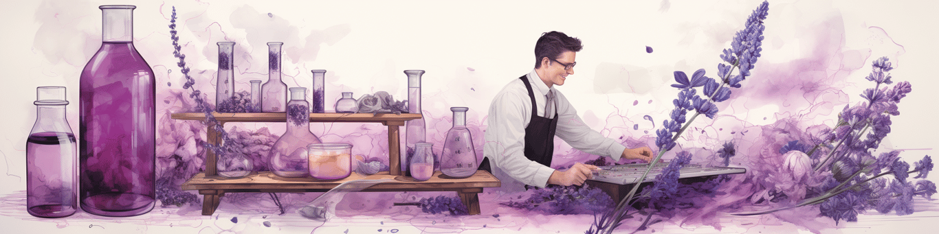 image of a doctor in a lab doing drug, clinical research