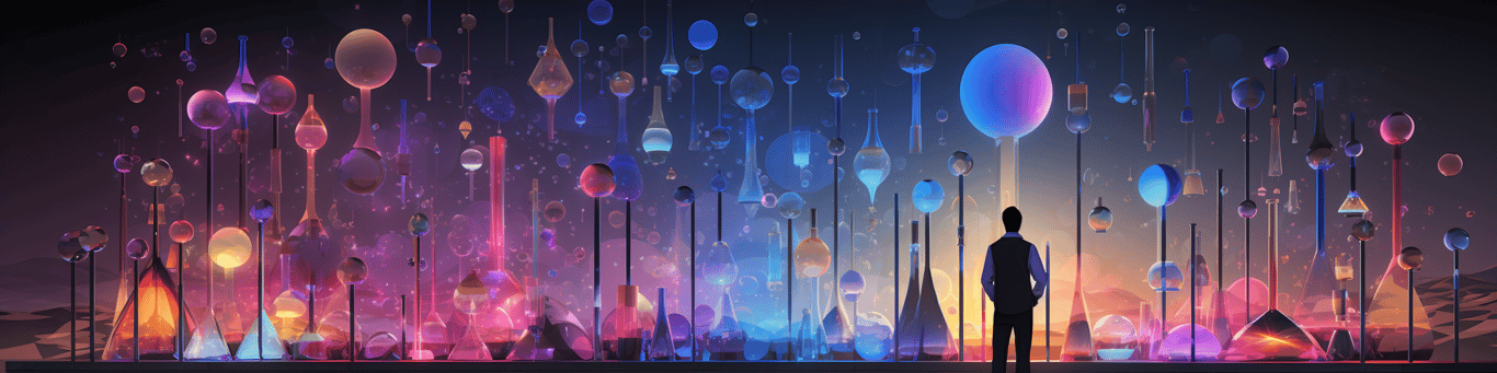 image of a doctor in a lab doing drug, clinical research