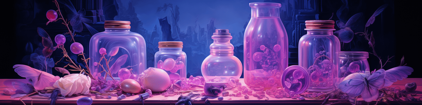 image of different drug pills on a surface