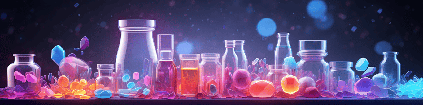 image of different drug pills on a surface