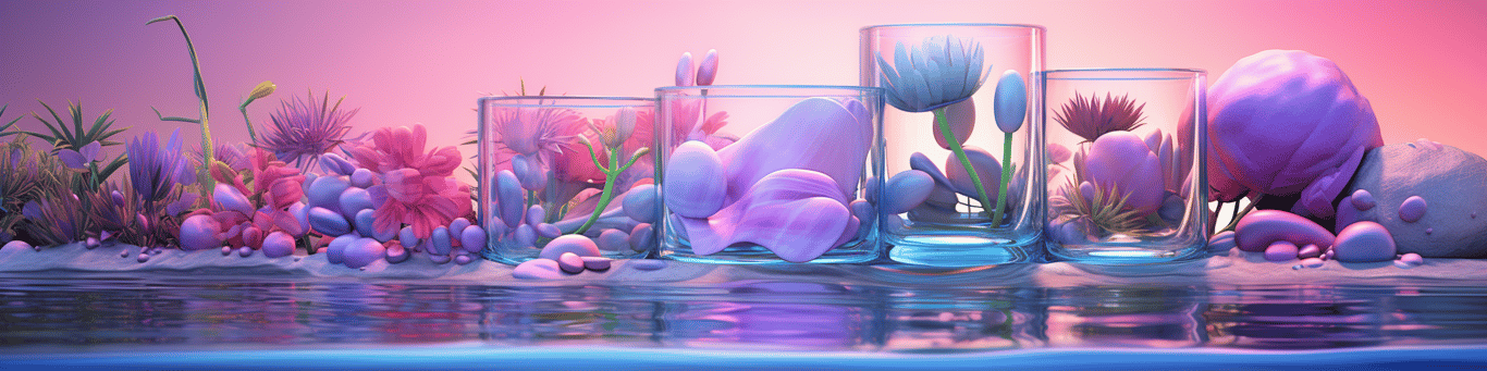 image of drug pills surrounding a glass of water symbolizing drug consumption